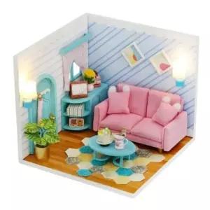 어쳐만들기 써니의리빙룸 만들기 DIY 취미 미니어쳐꾸미기 장식