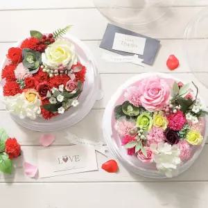 카네이션원형케익 레드 어버이날 카네이션 반전케이크/꽃/비누/바이올렛/장미꽃/꽃다발/토퍼/선생님/스승님