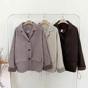 [다잇템]여자 빅사이즈 하프코트 가을겨울 자켓_P330708709