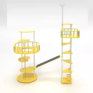 오르 ORC-701SR 캣폴 원목 고양이 스크래쳐 숨숨집 캣타워 캣워커