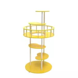 오르 ORC-301R 캣폴 원목 고양이 투명해먹 스크래쳐 숨숨집 캣타워