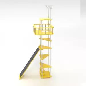 오르 ORC-401SR 캣폴 원목 고양이 스크래쳐 숨숨집 캣타워 캣워커