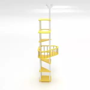 오르 ORC-401R 캣폴 원목 고양이 스크래쳐 숨숨집 캣타워