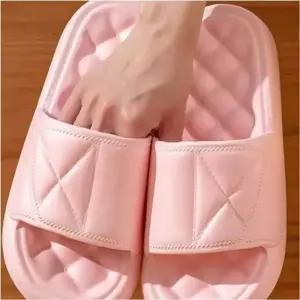 쿠션감 사무실 층간소음방지 슬리퍼 실내화 통굽