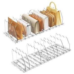 아크릴 칸막이 가방정리대 핸드백 가방 정리함