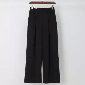 [아이우먼] 델리스판밴딩와일드팬츠 LOP985M603 빅사이즈_P419848938