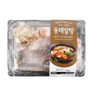 [동방유통] 얼큰 시원한 동태알탕 1kg(1팩/소스포함)
