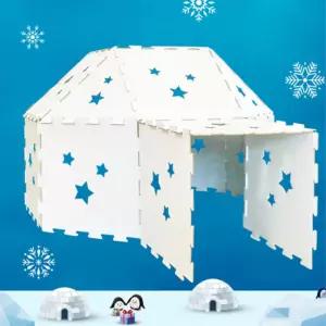 대형종이집 종이집만들기 만들기용품 종이박스집 하우스 만들기