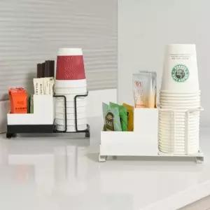 종이컵홀더 커피트레이 디스펜서 컵꽂이 물컵 정리대