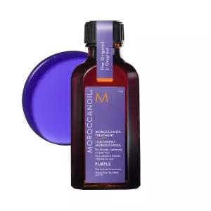 모로칸오일 트리트먼트 퍼플 탈색 염색모 보색 50ml 펌프 포함