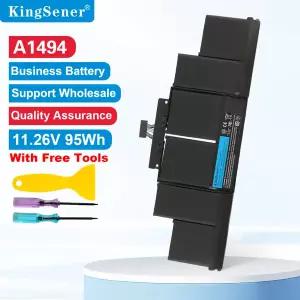 호환  KingSener A1494 A1417 MacBook Pro 15 A1398 Retina 2012 2013 2014년 도구 500 사이클 용 노트북