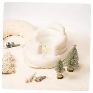 아가드 목받침 휴대용 아기 소프트 의자 입