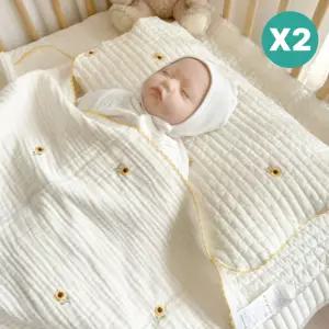 제이앤제나 아기 베개 머리 시트 땀베개 패드 순면 X2