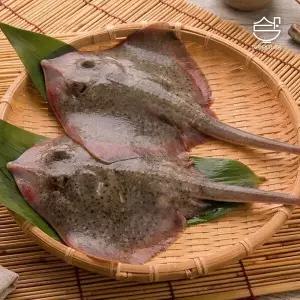 [신세계라이브쇼핑][새담] 국내산 손질 반건조 간재미 500g(4-6미) x 2팩