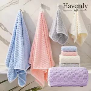 헤이븐리 클라우드 베일 잘마르는 수건 트와일라잇 위스퍼 퍼플 보라 벨벳 답례품 제작 호텔타월 주문 제작