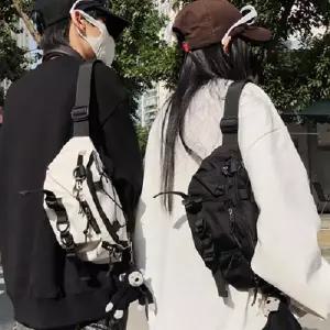 캐주얼 체스트백 다용도 휴대용 수납 슬링백