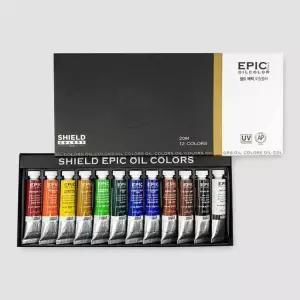 쉴드 WN19NV50 에픽 유화물감 세트 20ml 12색