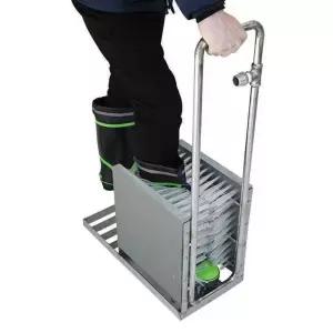 장화 세척기 작업화 안전화 먼지 신발 털이개 축사 업소용 소독기