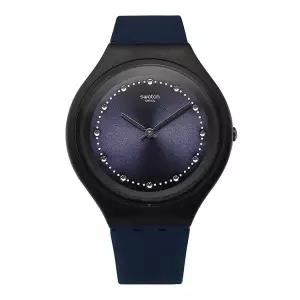 [스와치] 남성 SKIN SKINSPARKS 우레탄 손목 시계(SVUN100)