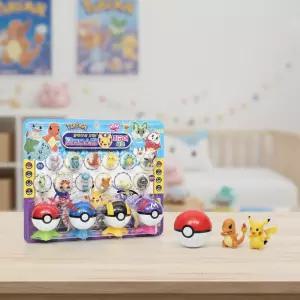 포켓몬스터 팔데아의모험 피규어 12종 대형세트 몬스터볼 포켓몬 인형 큐방 흡착 미니어처