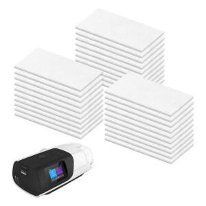 Airsense 11 필터 30팩 - Resmed 기계용 3Mm 두꺼운 디자인