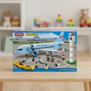 옥스포드 타운 공항 블록 장난감 조립 만들기 비행기 항공기 ST-33389 671pcs