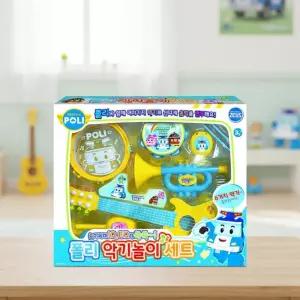 로보카폴리 폴리 악기놀이세트 악기 장난감 기타 탬버린 나팔 북 마라카스 드럼 음악놀이