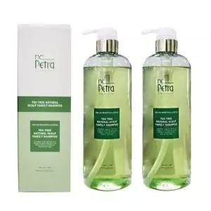 2set 엔씨페트라 티트리 내추럴 스켈프 패밀리 샴푸 1000ml 지성 탈모 두피 관리(유통기한임박 26년7월)