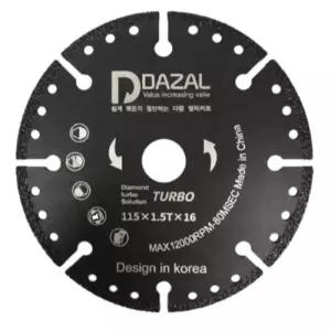 절단 멀티 커터 블레이드 절단석 절삭 그라인더날 4.5인치 1개