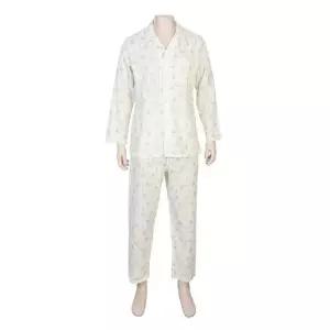 [갤러리아] G/비비안 면 화사한 우라기리소재 플라워나염 남성파자마 세트(MP8892A)CR