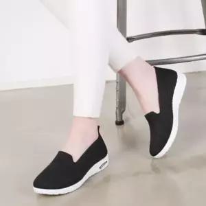 |CCS7EE9|여성용 경량 메쉬 슬립온 신발 봄 여름 통기성