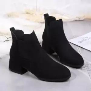 |CCS7EFD|여성용 따뜻한 겨울 앵클부츠 데일리 스타일