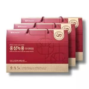 종근당건강 홍삼녹용 프리미엄 50ml 30포 3박스 /wb