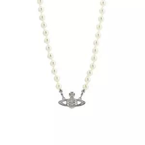 비비안웨스트우드 목걸이 바스 진주 63010100 02P104