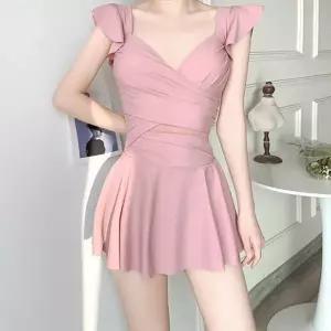 [하프클럽/]여자 여름 바캉스 스판 체형커버 프릴 모노키니 수영복