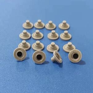 20 개/가방 단일 실리콘 키패드 11x3.5xH6mm 버튼 푸시 고무