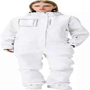 예파인 여성 스키복 원피스 배기 스노우수트 단열 루즈 스노우 재킷 점프수트 방수