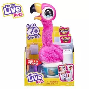 장난감 똥싸는 플라밍고 응가 재미 인형 움직이는