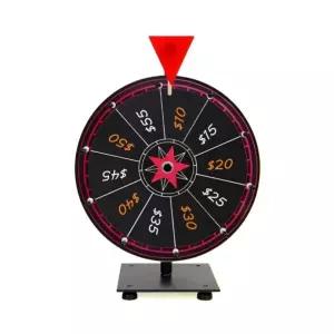 룰렛 소형 축제용 스탠드 돌림판게임 랜덤 턴테이블