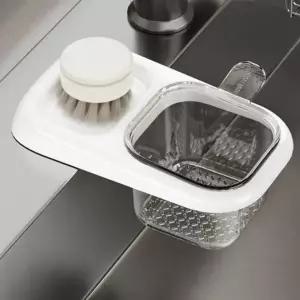 주방 싱크대 거치형 배수 음식물 필터 거름망 수전 거치대 음식물 쓰레기통 주방 정리용품 싱크대 배수구