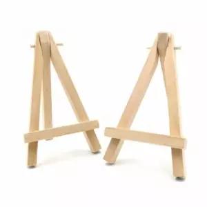 ( )미니 이젤 중형 우드거치대 테이블이젤 휴대용이젤 탁상용이젤 그림거치대 전시용이젤 액자받침대 이젤