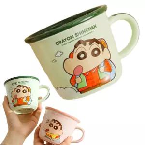 거실 홈카페 세라믹 머그컵 340ml 그린 투톤 눈금 디자인 도자기잔 러블리 인테리어 찻잔