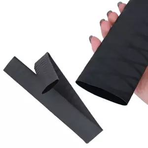 낚싯대 손잡이 열수축 고무그립 40mm 튜브 낚시대 손잡이 커버 블랙용 미끄럼방지재
