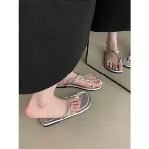 샤오원샵 여사친 비치웨어 키작녀 아쿠아 통굽 토시 슬리퍼 조리 바캉스 꾹5