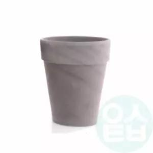 위랜드 독일 키큰 토분 38X45CM 바솔트 베란다화단 테라코타토분 실내관엽식물 심플한화분 길쭉한화분
