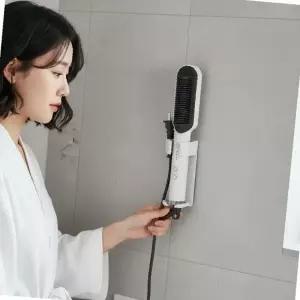 대형 고데기 거치대 벽걸이형 알루미늄 고온 안전 수납 홀더 정리대