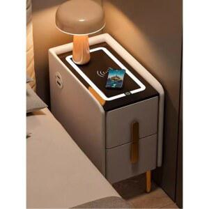 침실 틈새 슬림 책장 틈새협탁 사이드 인테리어 미니수납장 미니멀 40x40x50cm 쇼형