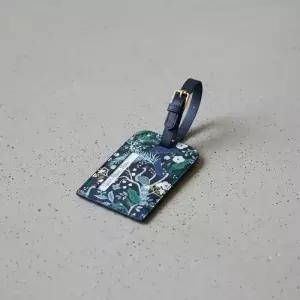 라이플페이퍼 피코크 러기지 택 여행용 캐리어 공작새 네임택