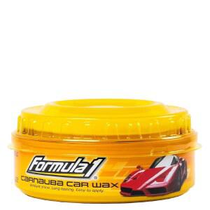 포뮬러 1 카르나우바 자동차 왁스 페이스트 - 고광택 광택 폴란드산 디테일로 광택을 내고 보호하기 위해 u2013 연무 제거 및 페인트 소용돌이 / 미세 연마제 청소 용품 (8온스)