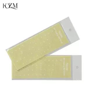 투명한 배경에 흰색 히브리어 노트북/데스크탑 키보드 알파벳 스티커